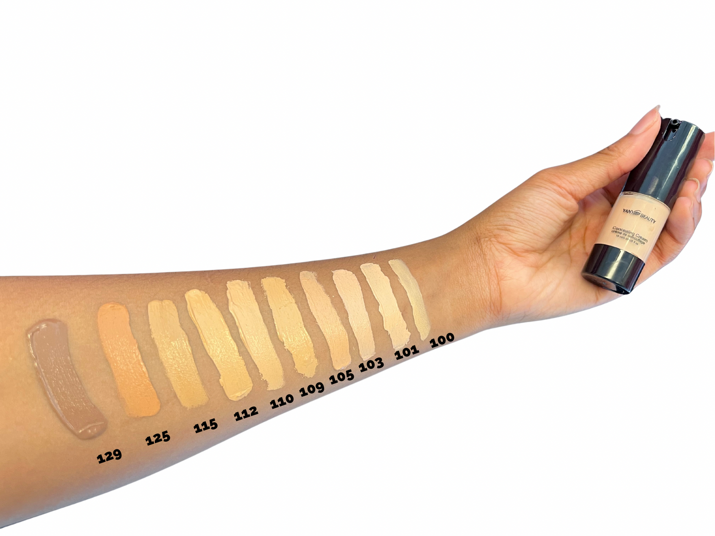 YANY Beauty Full-Coverage Concealing Cream 125