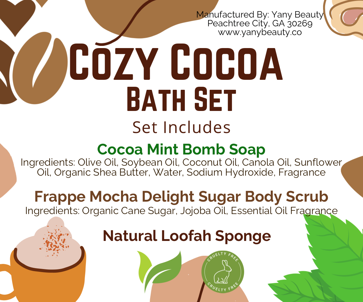 Cozy Cocoa Bath Set