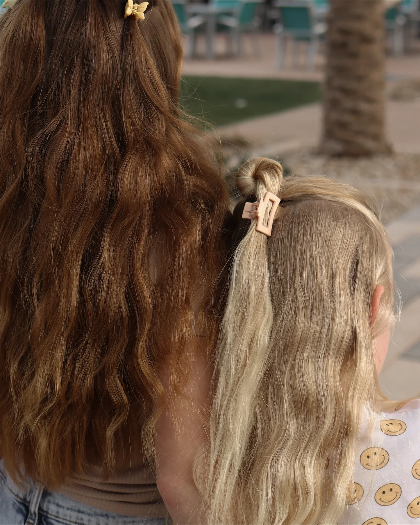 Rainbow Mini Claw Clips (Square) | Lolli Co.