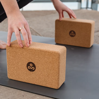 Cork Yoga Block by Kindfolk Set of 2