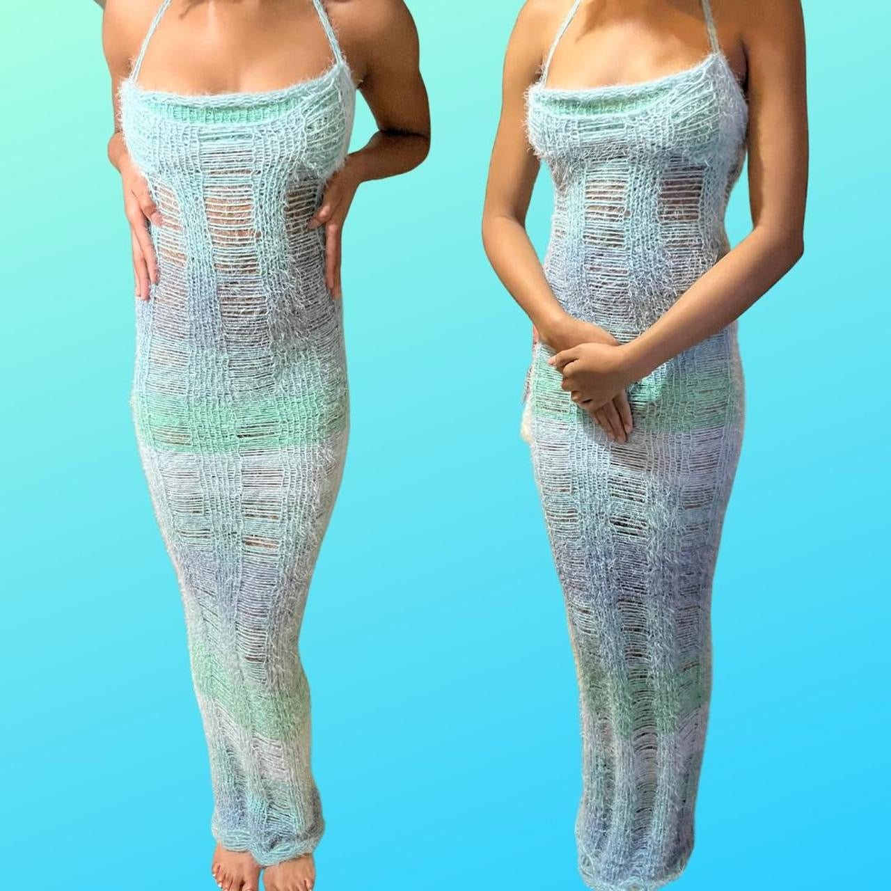 Knit Maxi dress with Bandeau top