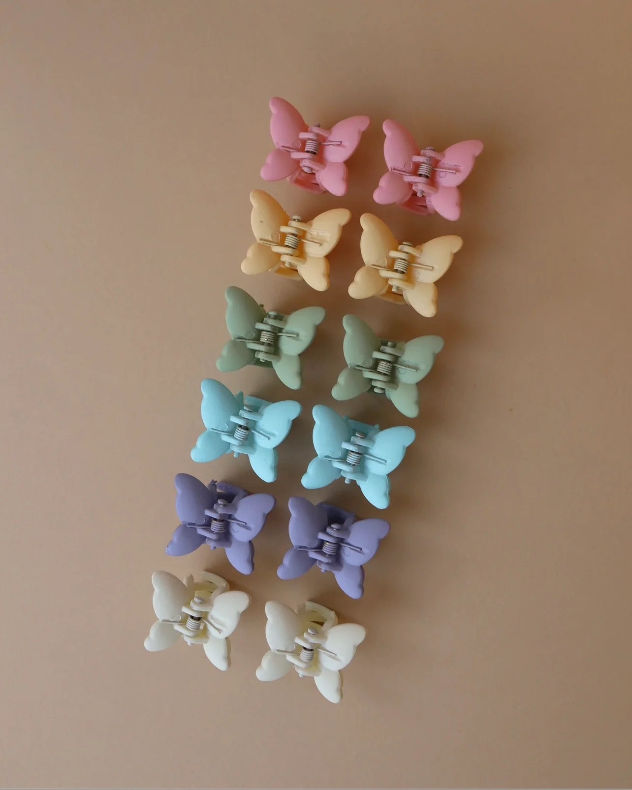 Rainbow Butterfly Mini Clips | Lolli Co.