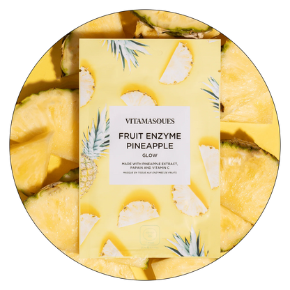 Pineapple Face Sheet Mask | Vitamasques