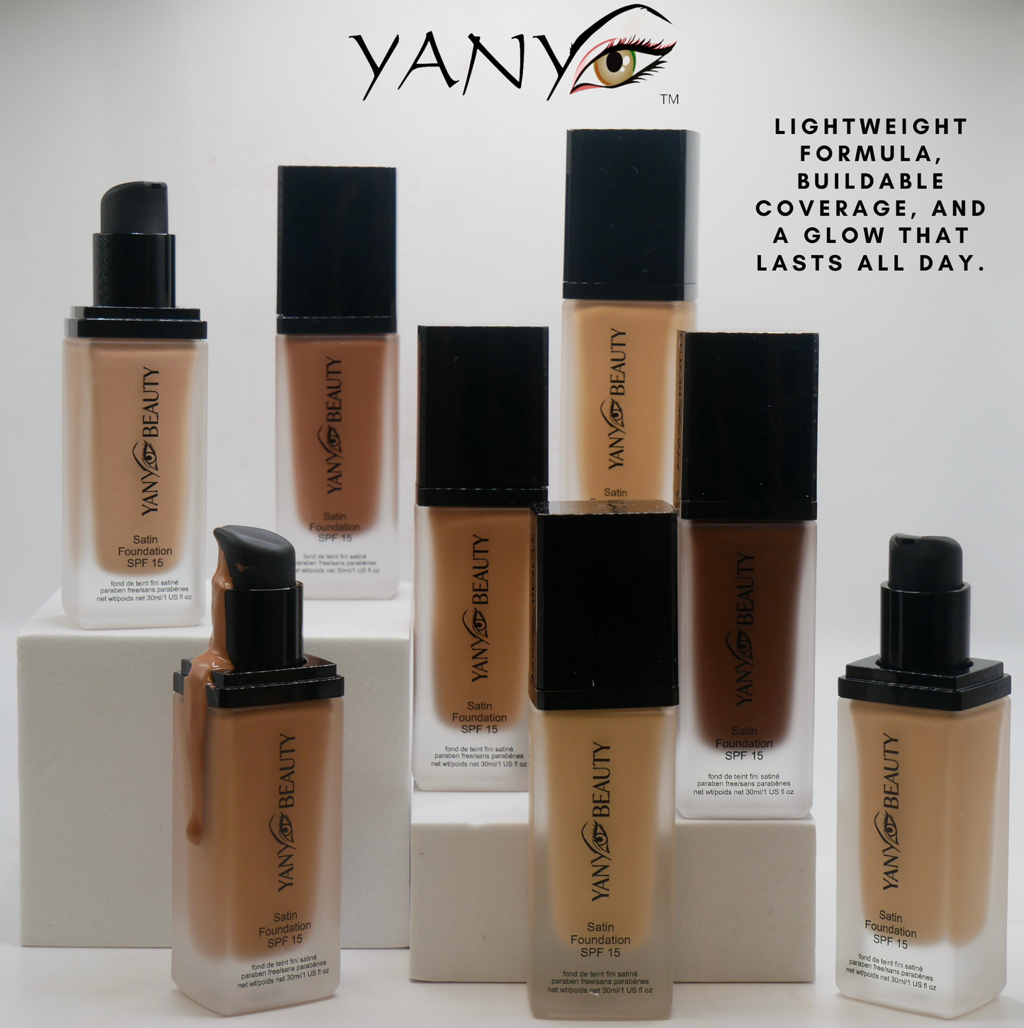 YANY Beauty Our Perfect Shades Liquid Foundation 145