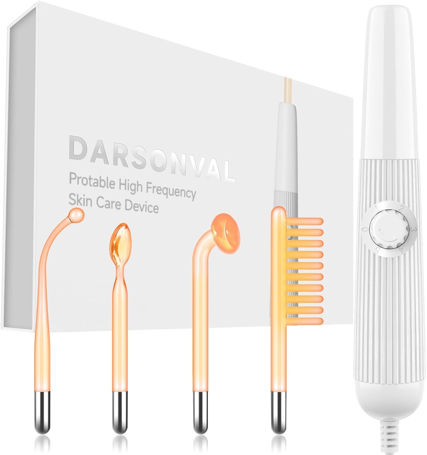 Darsonval High-Frequency Machine 7 pcs Neon Wand