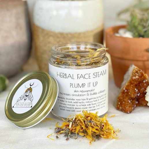 Plump It Up Herbal Face Steam | Sister Herb