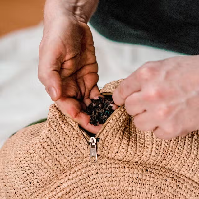 Coussin de méditation - Nature par ladina Yoga